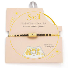 Load image into Gallery viewer, Scout - Stella Bracelet - Positive Energy/Pyrite/Gold