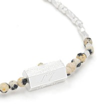 Load image into Gallery viewer, Scout - Stella Bracelet - Joy/Dalmatian Jasper/Silver
