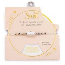 Load image into Gallery viewer, Scout - Stella Bracelet - Joy/Dalmatian Jasper/Silver