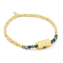 Load image into Gallery viewer, Scout - Stella Bracelet - Transformation/African Turquoise/Gold