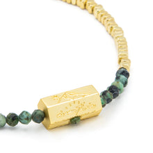 Load image into Gallery viewer, Scout - Stella Bracelet - Transformation/African Turquoise/Gold
