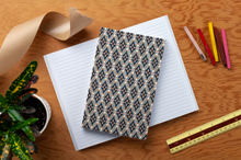Load image into Gallery viewer, Denik - Ikat Diamonds Classic Layflat Notebook