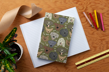 Load image into Gallery viewer, Denik - Doggies Classic Layflat Notebook
