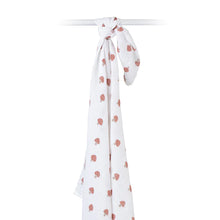 Load image into Gallery viewer, Lulujo Swaddle Blanket Muslin Cotton Mushroom