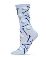 Load image into Gallery viewer, MeMoi - Golf Madness Bamboo Blend Crew Socks
