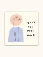 Load image into Gallery viewer, Dotted Palms Mini Note Card Set with Stickers