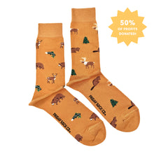 Load image into Gallery viewer, Friday Sock Co. - Men's Wildlife This Did Good Mismatched Socks