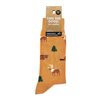 Load image into Gallery viewer, Friday Sock Co. - Men's Wildlife This Did Good Mismatched Socks
