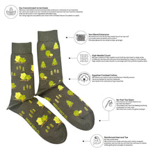 Load image into Gallery viewer, Friday Sock Co. - Men's Trees TDG Socks