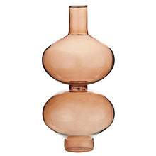 Load image into Gallery viewer, Glass Bubble Vase - Brown
