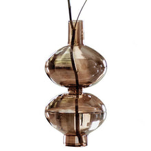 Load image into Gallery viewer, Glass Bubble Vase - Brown