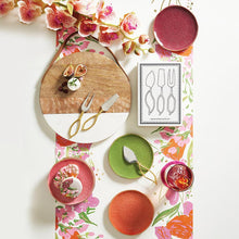 Load image into Gallery viewer, Gold Leaf-Shaped Handle Cheese Knives Set