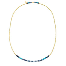 Load image into Gallery viewer, Scout - Ombre Stone Wrap - Midnight/Gold