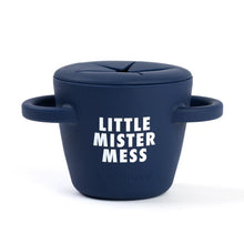 Load image into Gallery viewer, Little Mister Mess Happy Snacker