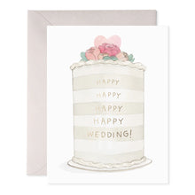 Load image into Gallery viewer, Happy Happy Happy Happy Wedding! Card