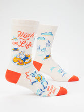 Load image into Gallery viewer, High On Life...And Possibly Weed - Men's Crew Socks