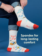 Load image into Gallery viewer, High On Life...And Possibly Weed - Men's Crew Socks