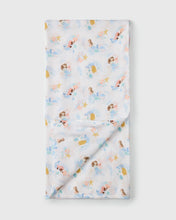 Load image into Gallery viewer, Loulou Lollipop Mermaids Muslin Swaddle