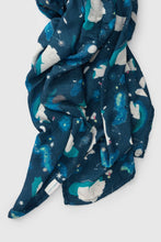 Load image into Gallery viewer, Loulou Lollipop Stargazing Bear Muslin Swaddle