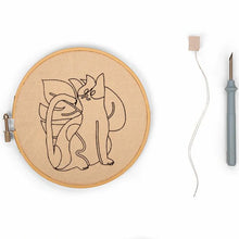 Load image into Gallery viewer, Cat Punch Needle Kit