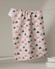 Load image into Gallery viewer, Geometry - Fall Mushroom Harvest Tea Towel