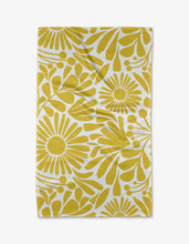 Load image into Gallery viewer, Geometry - Sunlit Blooms Tea Towel