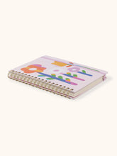 Load image into Gallery viewer, Faire Flowers Undated Tri-Tab Planner