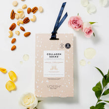 Load image into Gallery viewer, Voesh - Collagen Socks With Argan Oil Trio