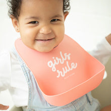 Load image into Gallery viewer, Girls Rule Wonder Bib