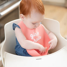 Load image into Gallery viewer, Girls Rule Wonder Bib