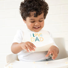 Load image into Gallery viewer, I LOVE DAD WONDER BIB
