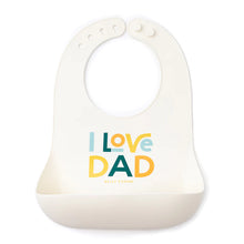 Load image into Gallery viewer, I LOVE DAD WONDER BIB