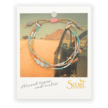 Load image into Gallery viewer, Scout - Mixed Media Bracelet - Courage/Amazonite/Gold