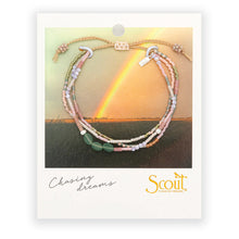 Load image into Gallery viewer, Scout - Mixed Media Bracelet - Optimism/Green Aventurine/Silver