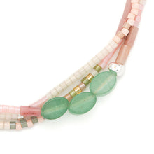 Load image into Gallery viewer, Scout - Mixed Media Bracelet - Optimism/Green Aventurine/Silver