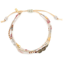 Load image into Gallery viewer, Scout - Mixed Media Bracelet - Magic/Labradorite/Gold