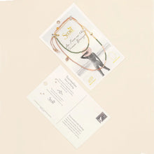 Load image into Gallery viewer, Scout - Mixed Media Wrap Bracelet/Necklace - Healing/Tourmaline/Gold