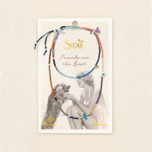 Load image into Gallery viewer, Scout - Mixed Media Wrap Bracelet/Necklace - Protection/Amethyst/Gold/Silver