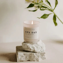 Load image into Gallery viewer, Sweet Water Decor - Spa Day Soy Candle White Jar 11oz