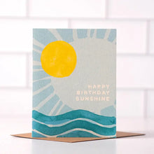 Load image into Gallery viewer, Happy Birthday Sunshine Card