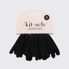 Load image into Gallery viewer, Kitsch - Eco-Friendly Nylon Elastics 20pc set Black