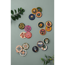 Load image into Gallery viewer, Wildgrove Beaded Coasters Set of 4