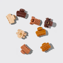 Load image into Gallery viewer, Kitsch - Recycled Plastic Mini Cloud Claw Clips 8pc Set - Sedona