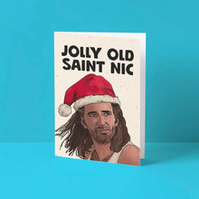 Load image into Gallery viewer, Old Saint Nic Christmas Card