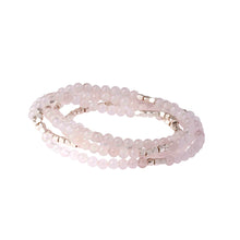 Load image into Gallery viewer, Scout - Stone Wrap Rose Quartz - Stone of the Heart