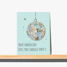 Load image into Gallery viewer, Horoscope Party Card