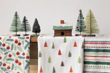 Load image into Gallery viewer, Merry And Bright Bakers Floursack Dishtowels Set of 3