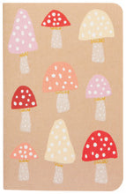 Load image into Gallery viewer, Toadstool Pocket Notebooks Set of 2