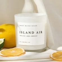 Load image into Gallery viewer, Sweet Water Decor - Island Air Soy Candle White Jar 11oz