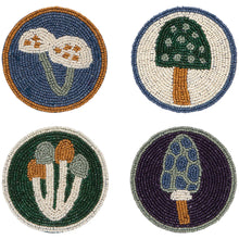 Load image into Gallery viewer, Wildgrove Beaded Coasters Set of 4